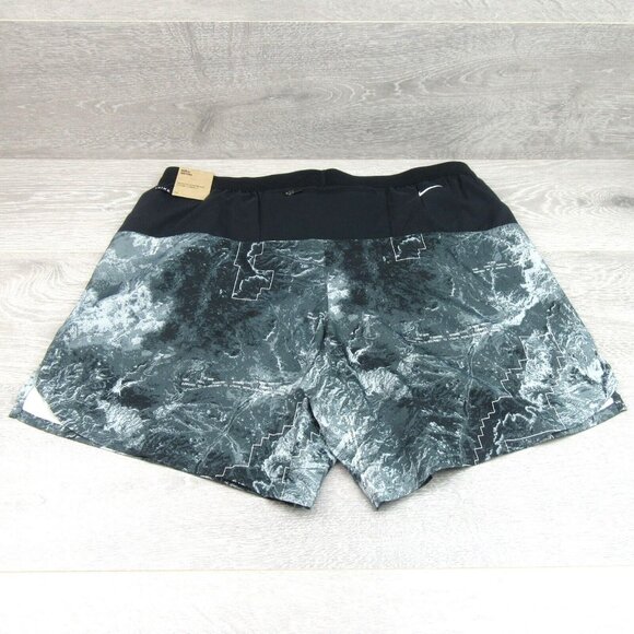 Nike Stride 7" Trail Running Shorts Mens Size Large Black NEW - Picture 8 of 14